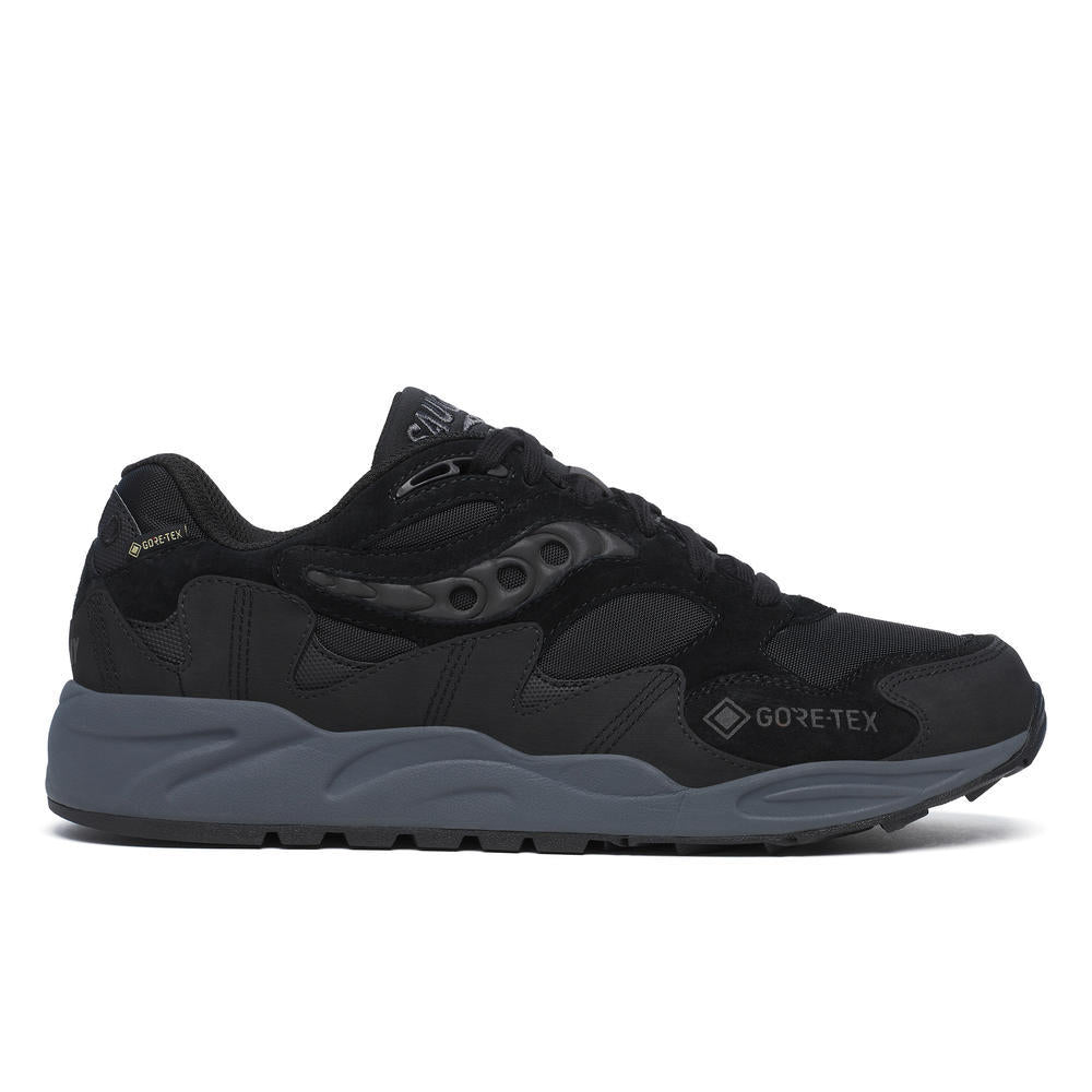 SISANDI ZAHA CLASSIC Ⅱ midnight black 2 Saucony - Grid Shadow 2 GTX Black/Metallic – SECTION 35