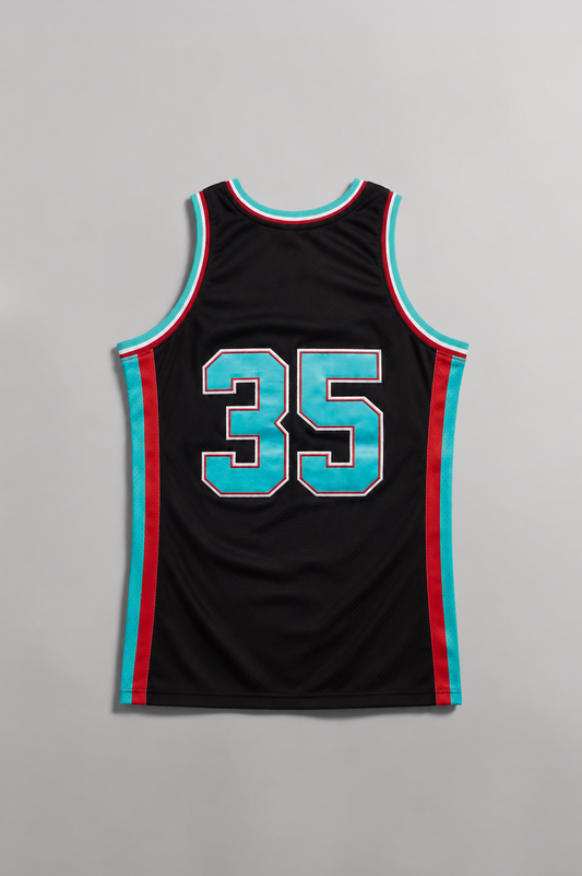 Salish Sea Black Swingman Jersey by Mitchell & Ness