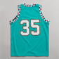 Salish Sea Teal Swingman Jersey by Mitchell & Ness