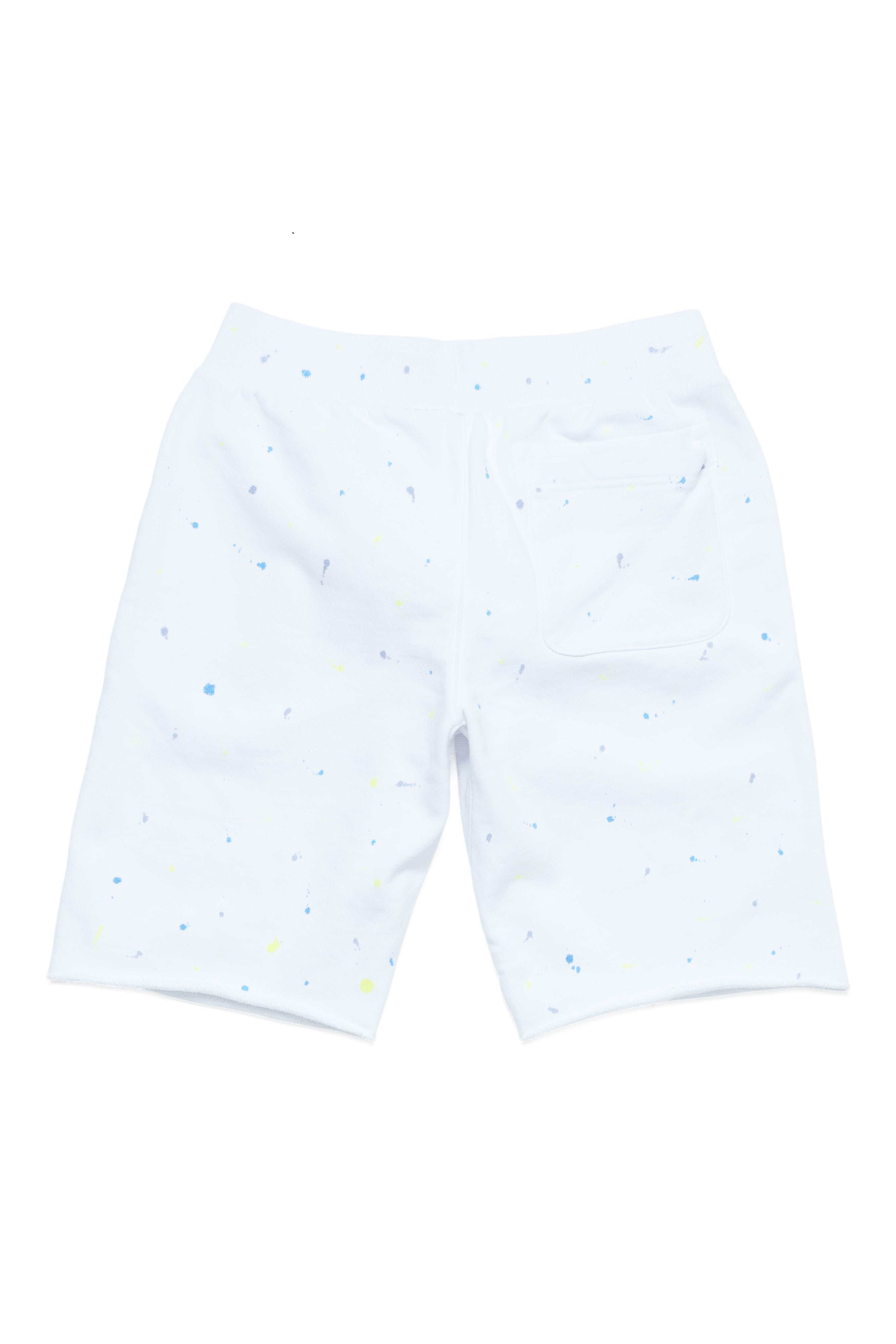 Reverse Weave® - Paint Splatter Short (White)