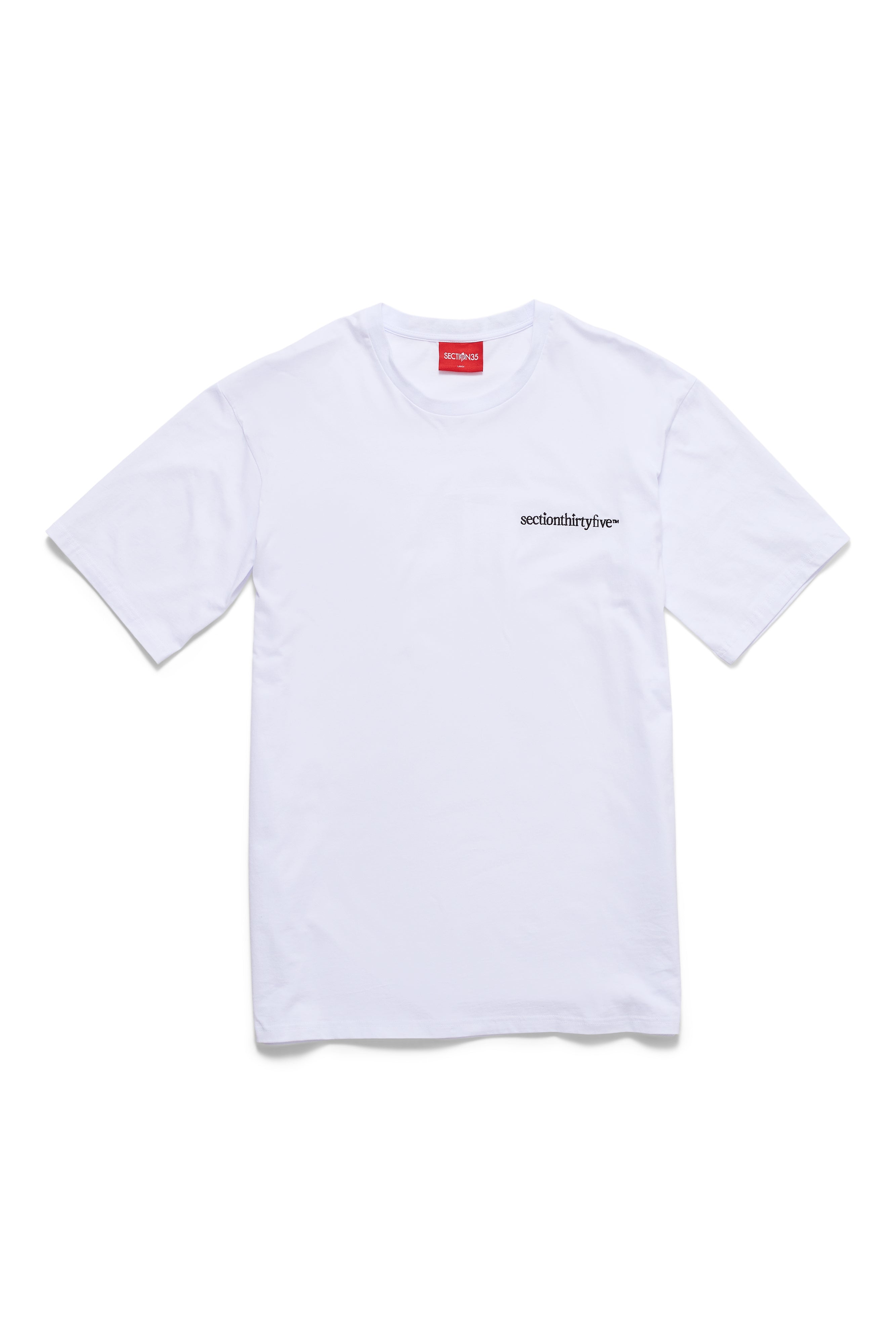 FC Embroidered Pocket Tee - White