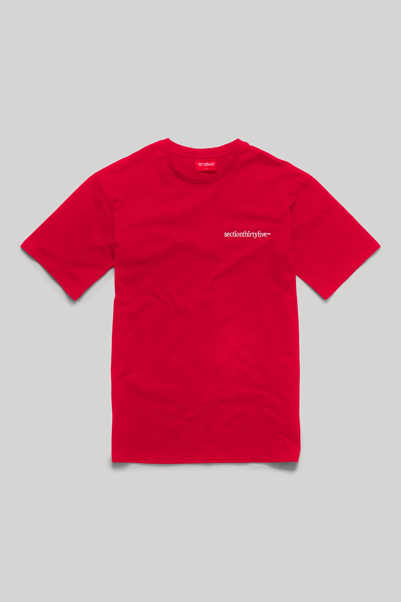FC Embroidered Tee - Red