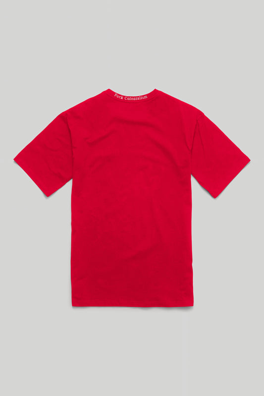 FC Embroidered Tee - Red