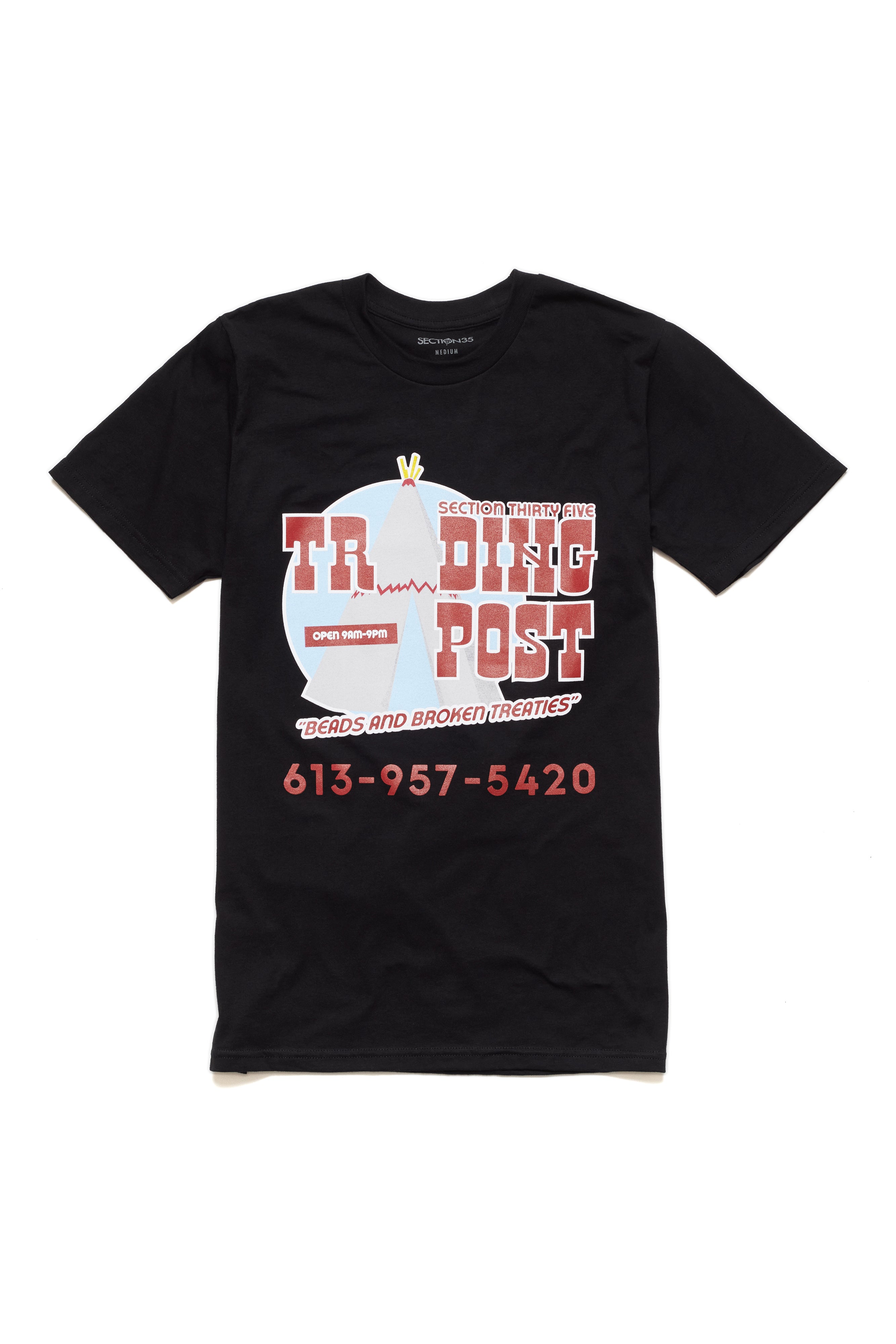 Trading Post Tee - Black