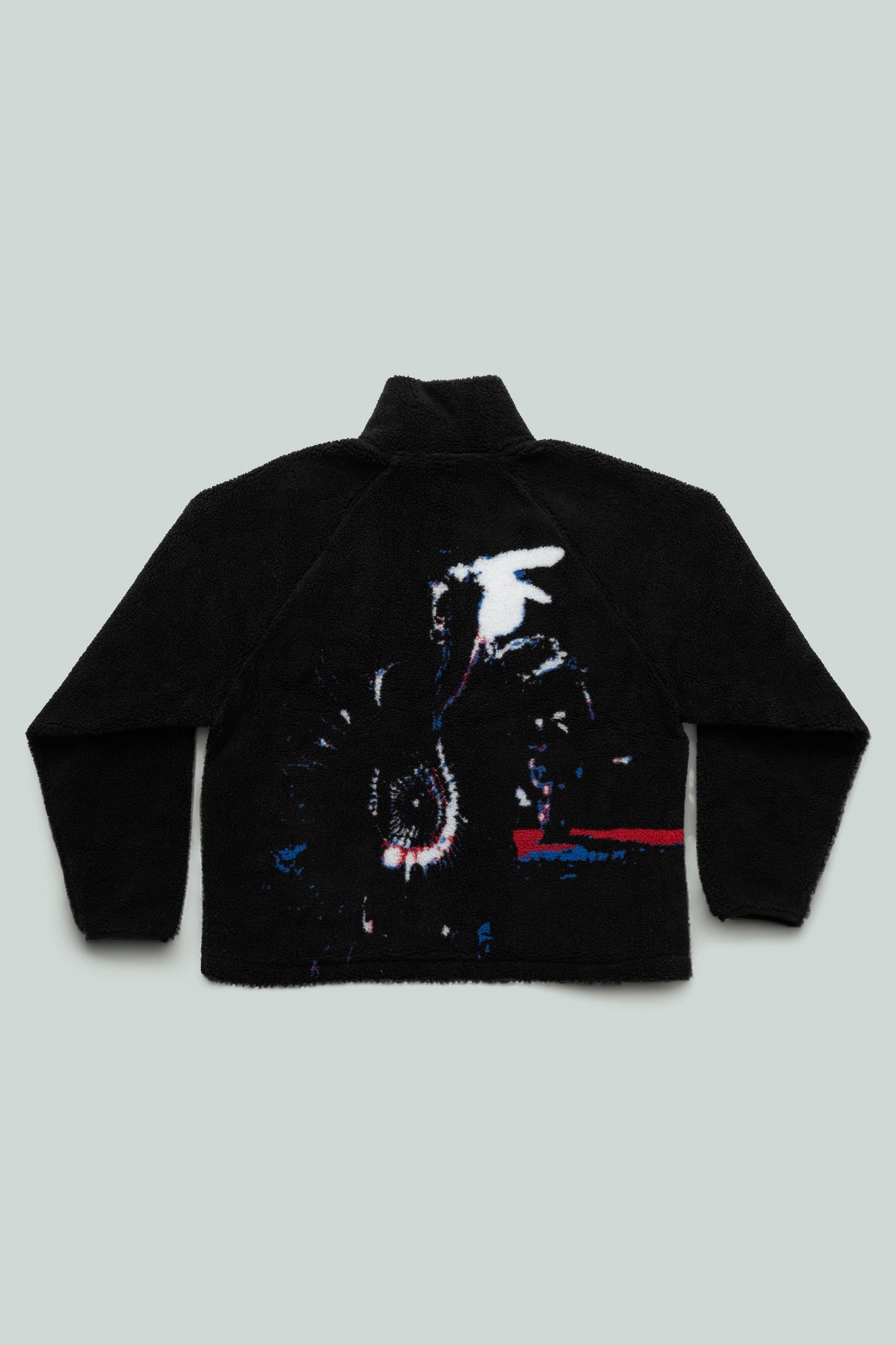 Sneak-Up Sherpa Coat - Black