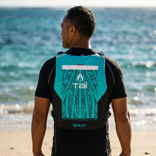 TAI x Vaikobi V4 PFD Pūhoro Design - Teal (**PRE-ORDER** )