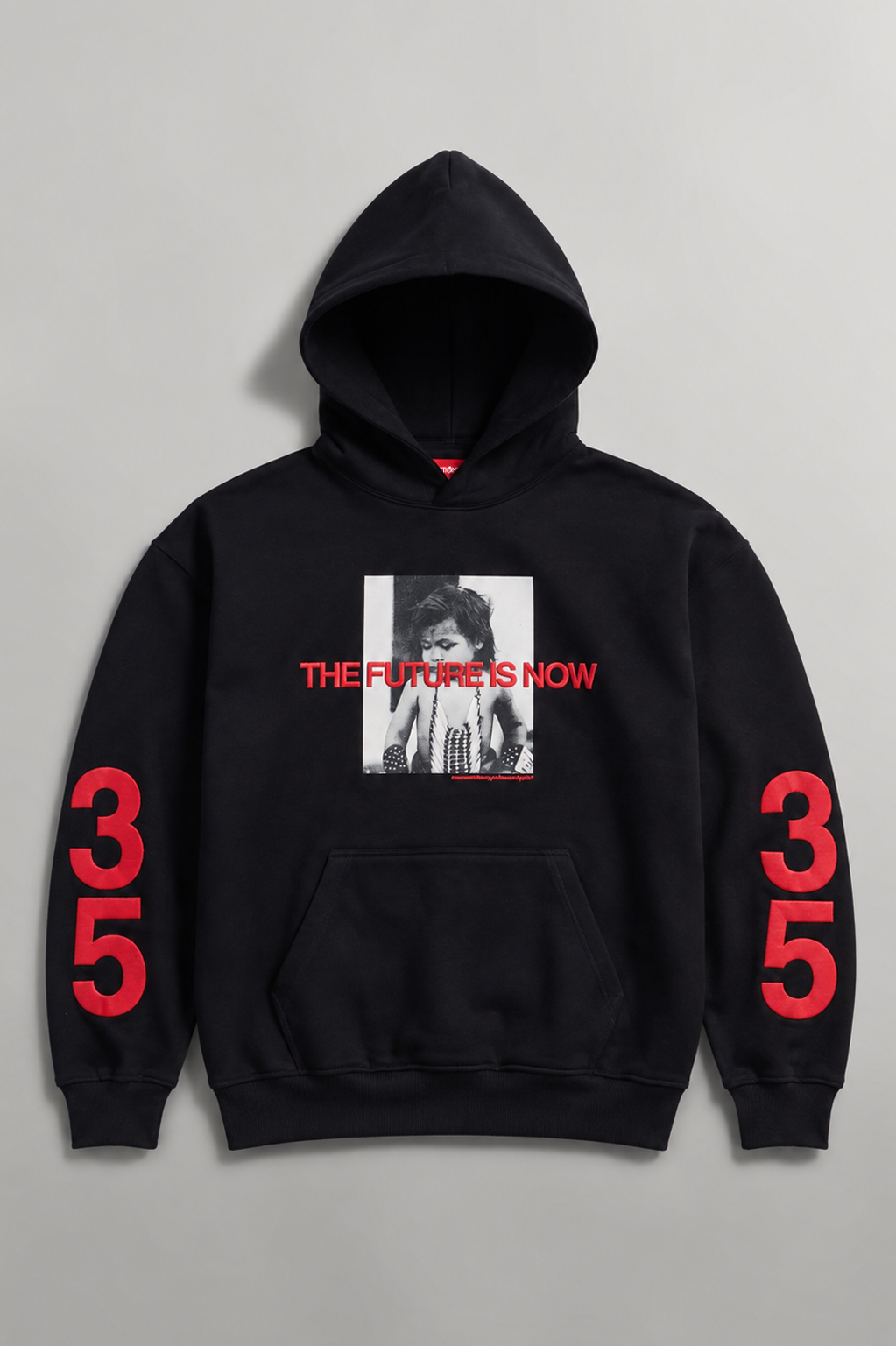 The Future Is Now Hoodie - Black