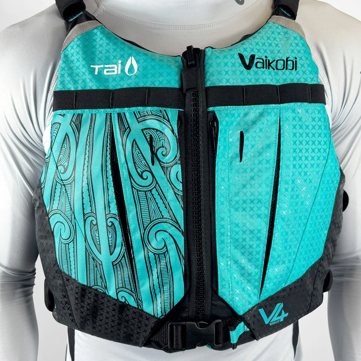TAI x Vaikobi V4 PFD Pūhoro Design - Teal (**PRE-ORDER** )