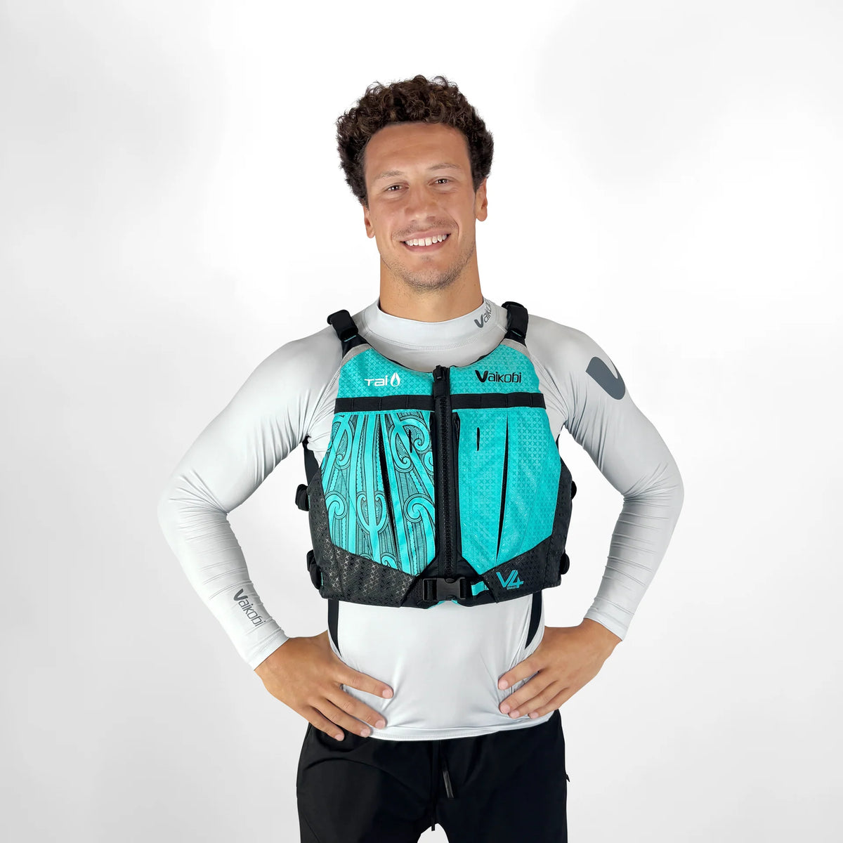 TAI x Vaikobi V4 PFD Pūhoro Design - Teal (**PRE-ORDER** )