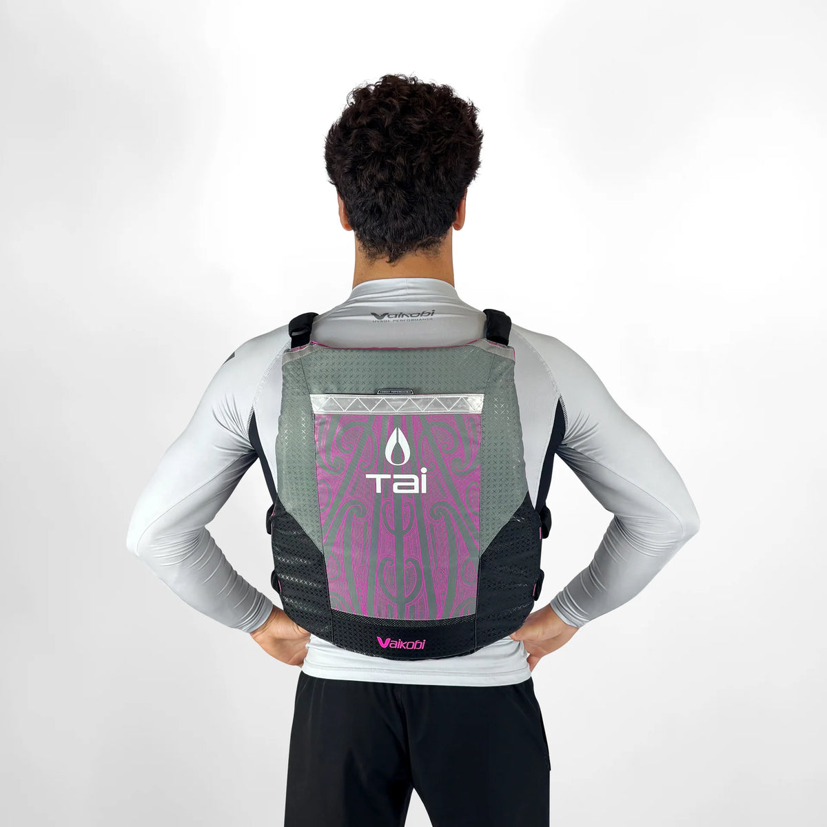 TAI x Vaikobi V4 PFD Pūhoro Design - Pink/Grey (**PRE-ORDER** )