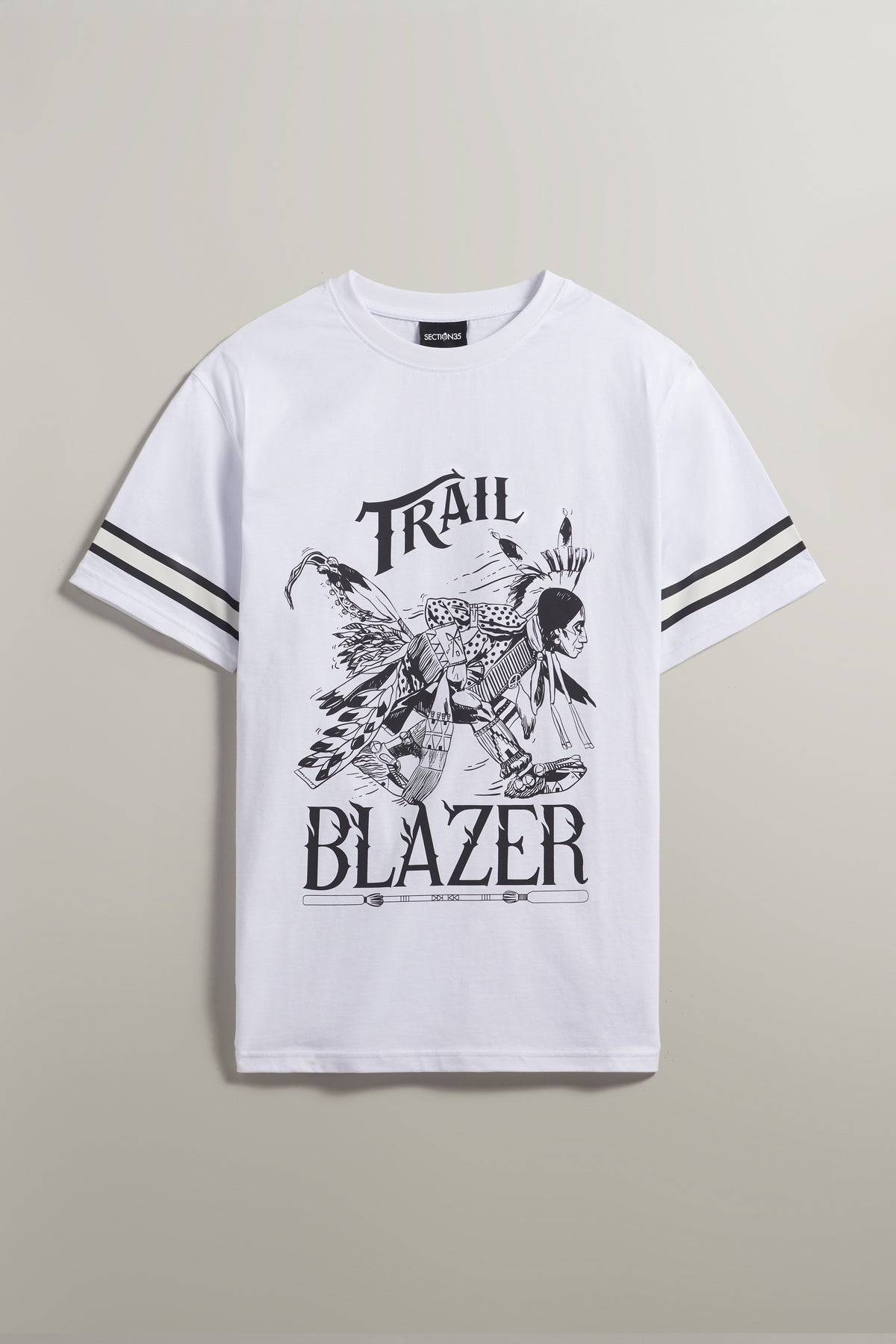 SECTION 35 x Wacipi State Trailblazer Tee - White