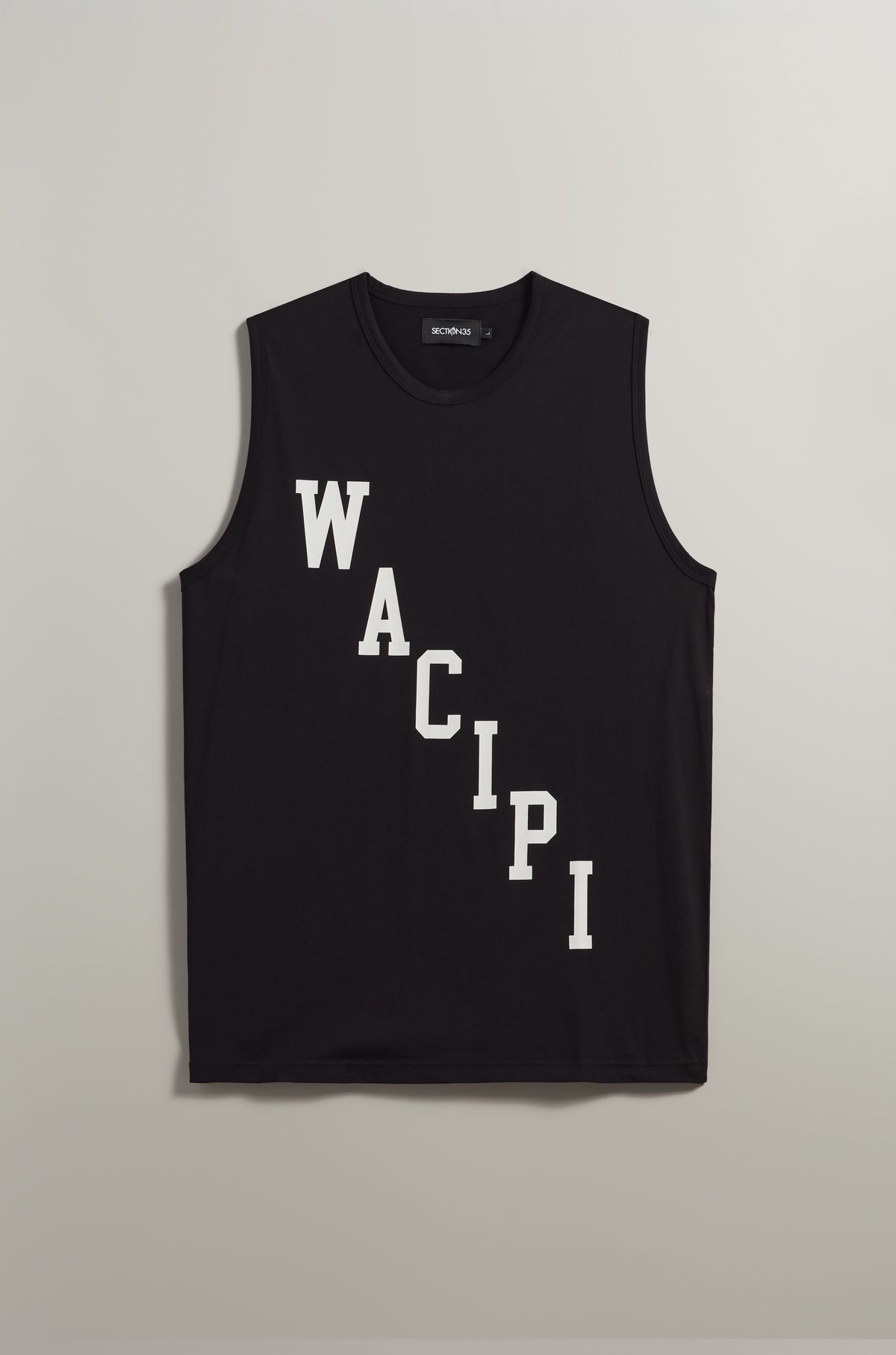 SECTION 35 x Wacipi State Varsity Tank Top - Black