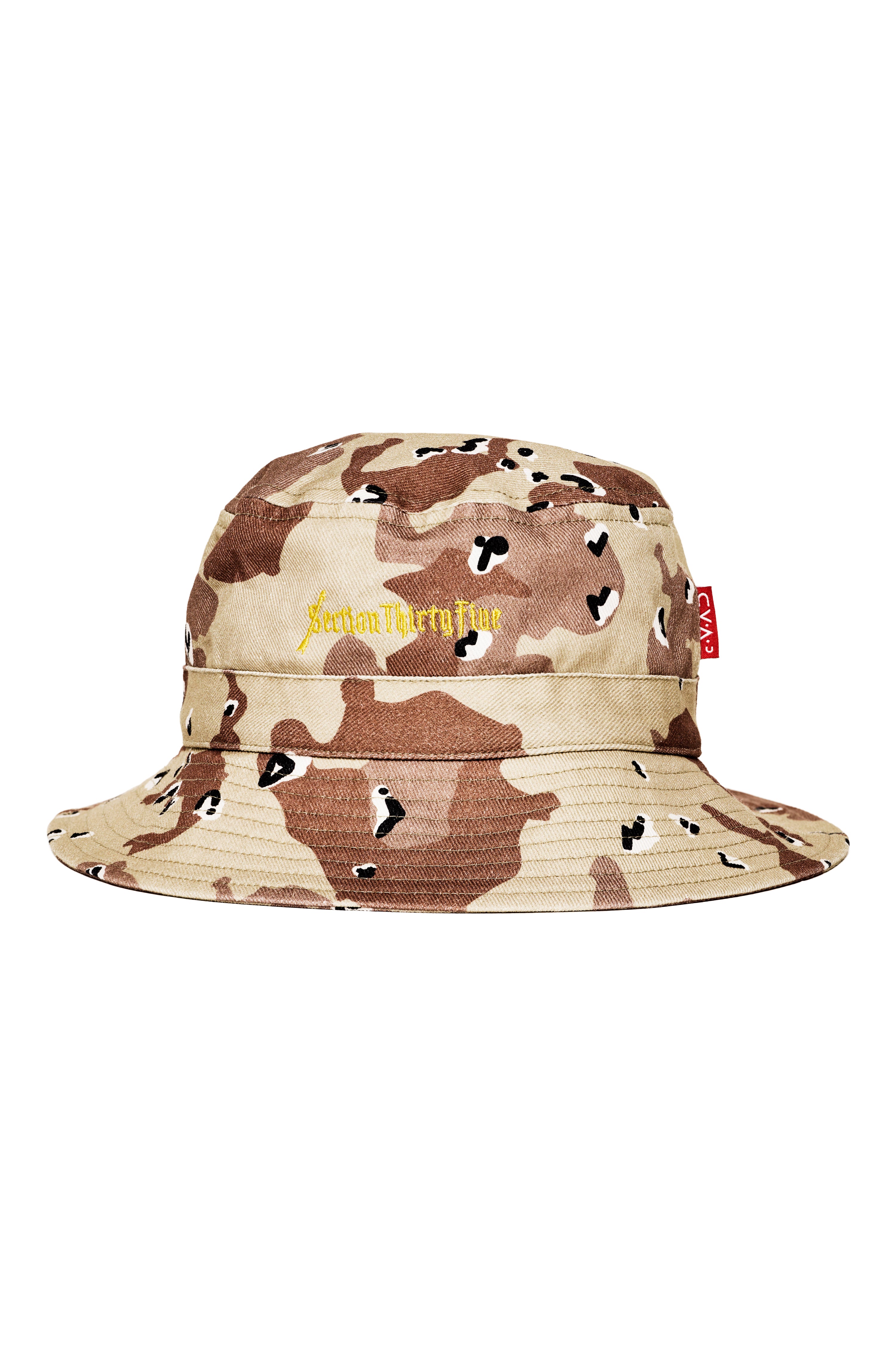 Syllabic Desert Camo Bucket Hat
