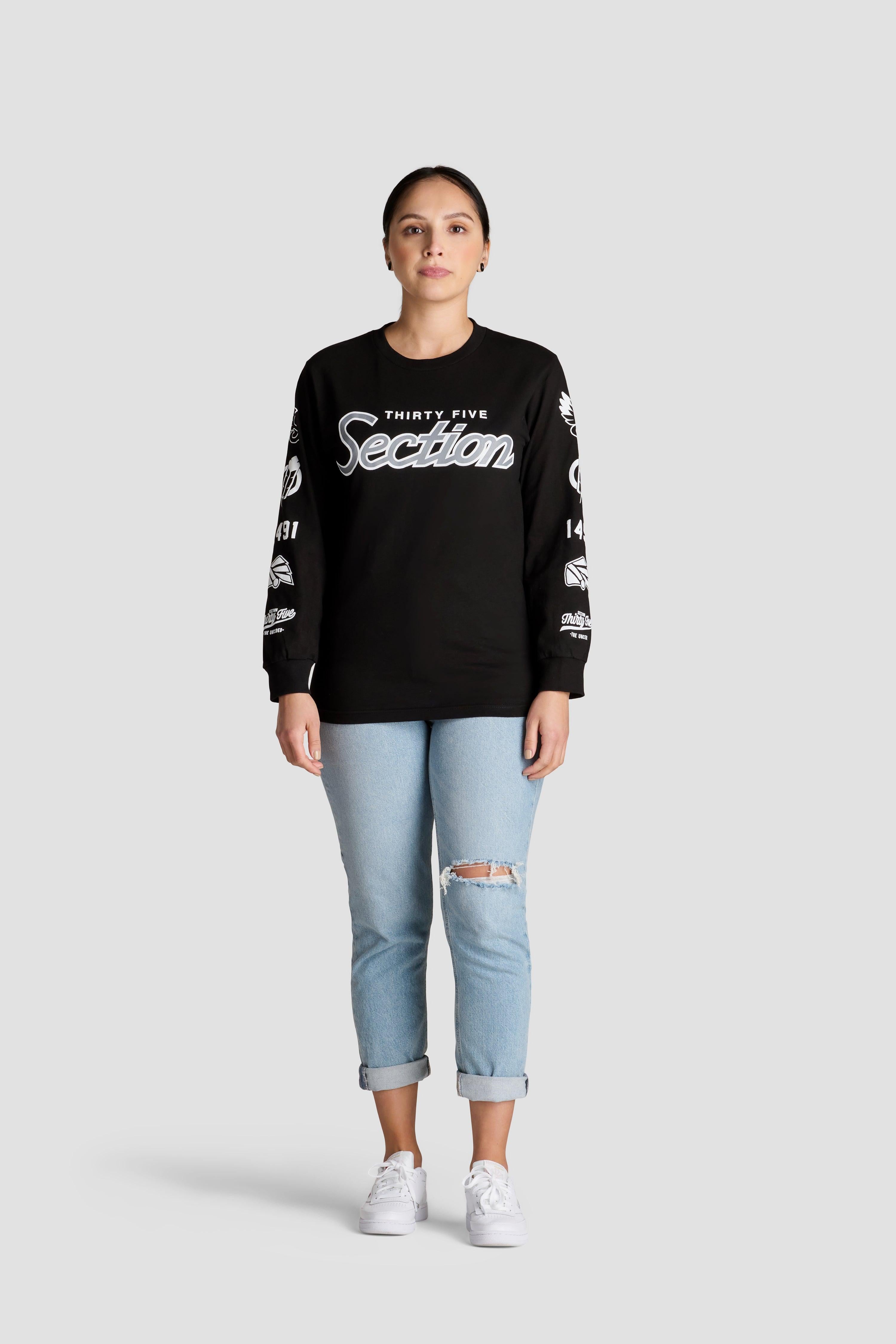 GOAT L/S - Black - SECTION 35