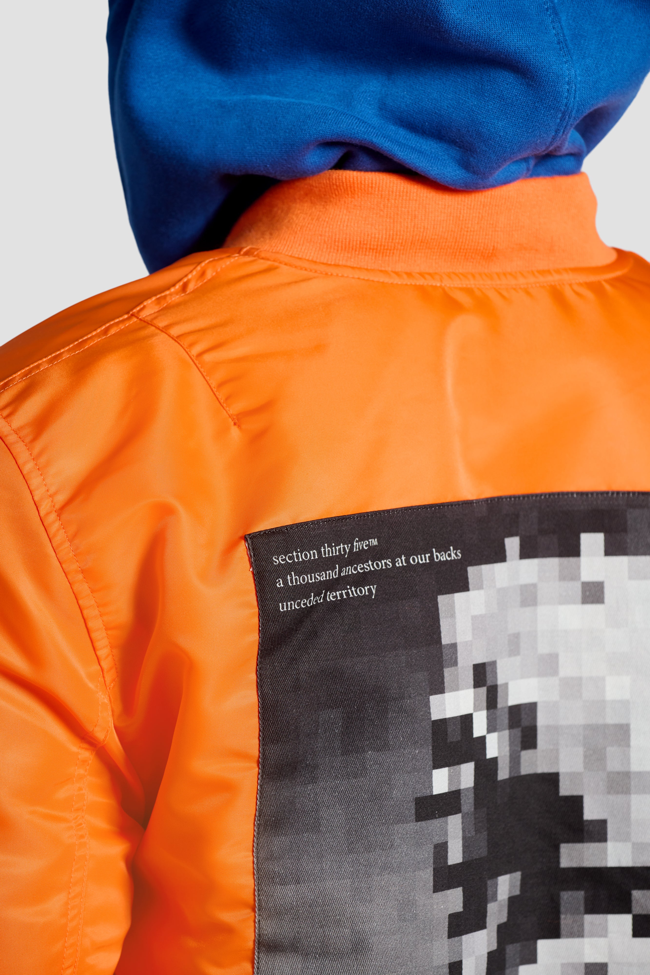 AMR Bomber Jacket - Orange