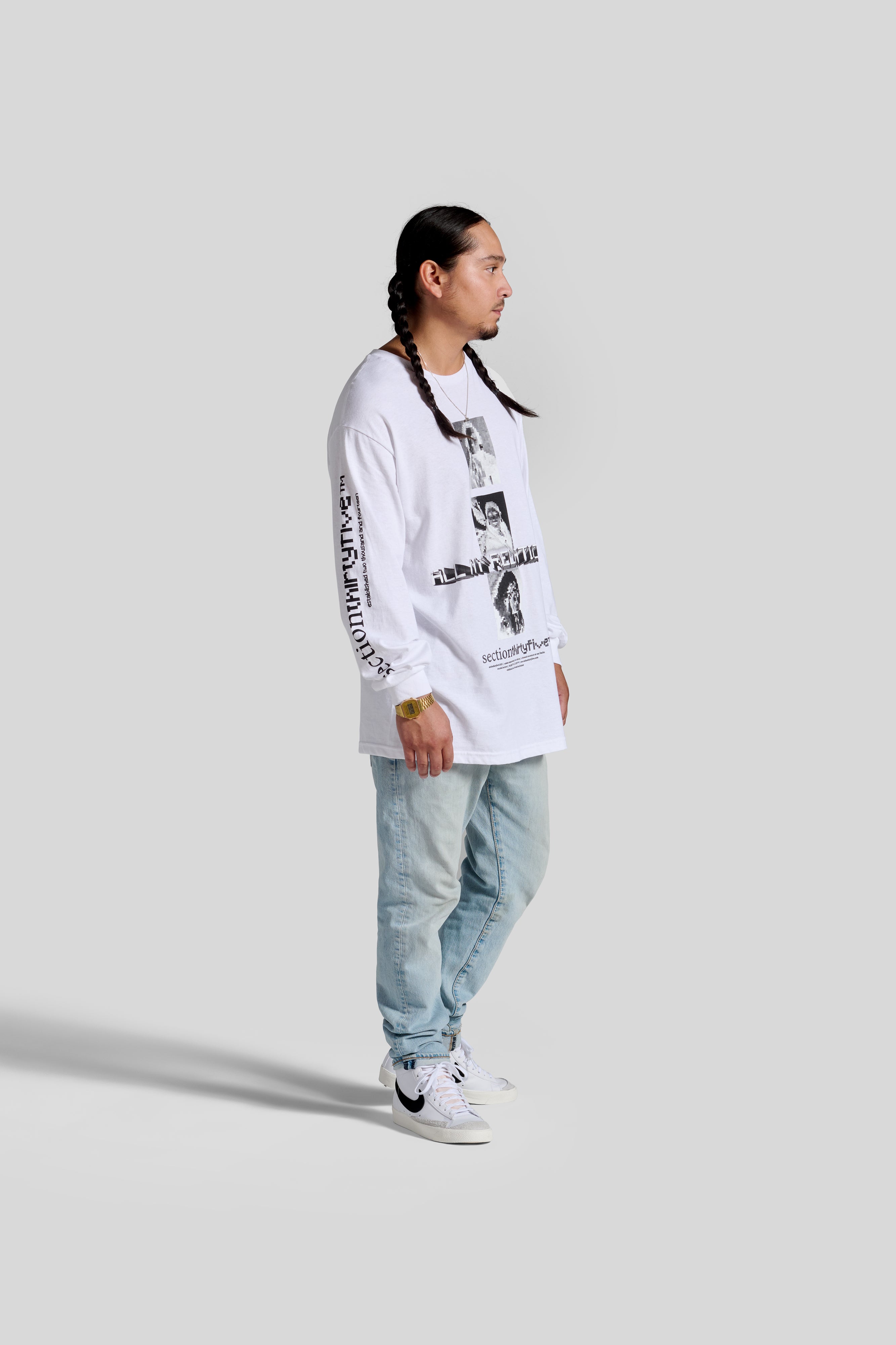 AMR L/S - White