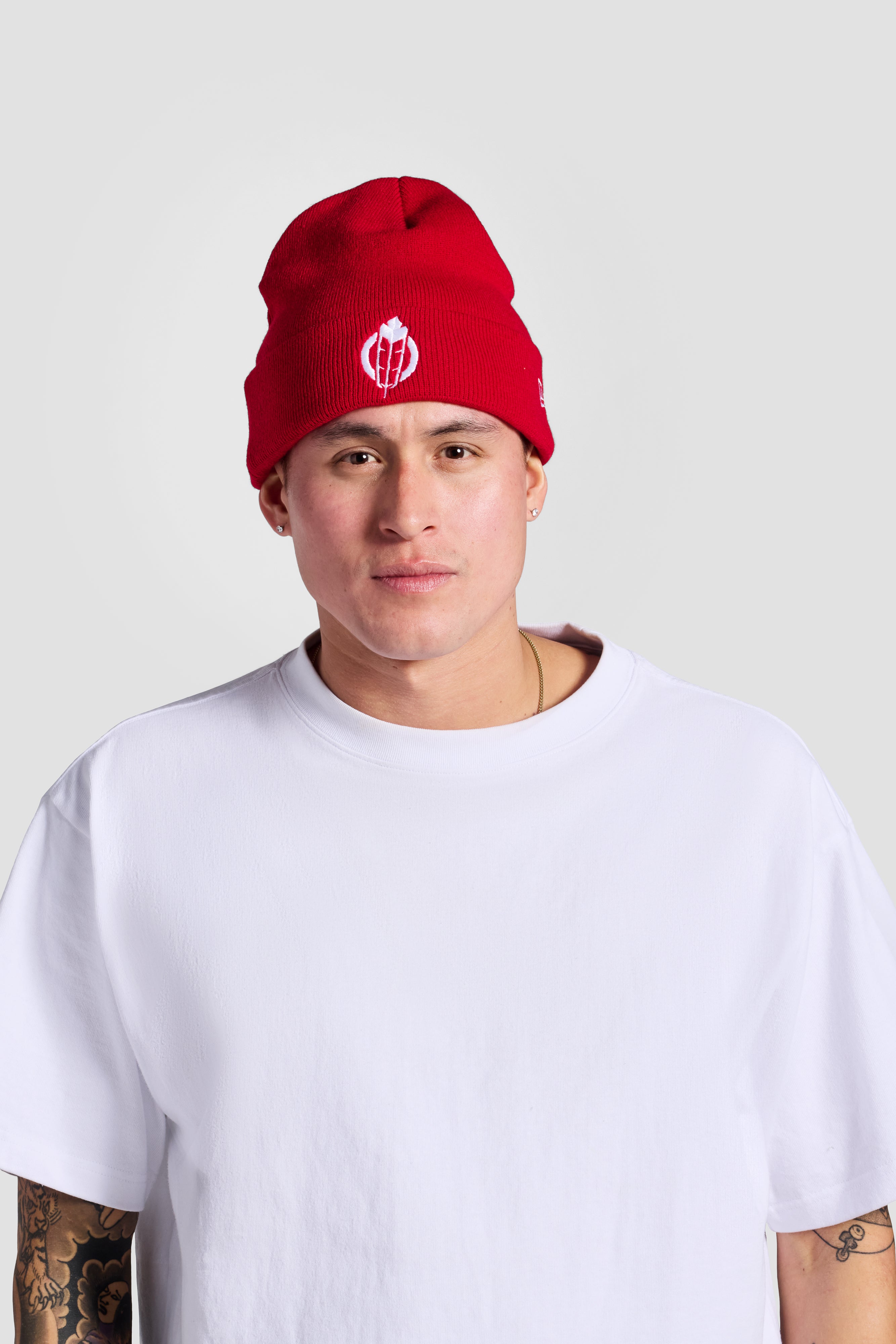 New Era OG TF Beanie - Red