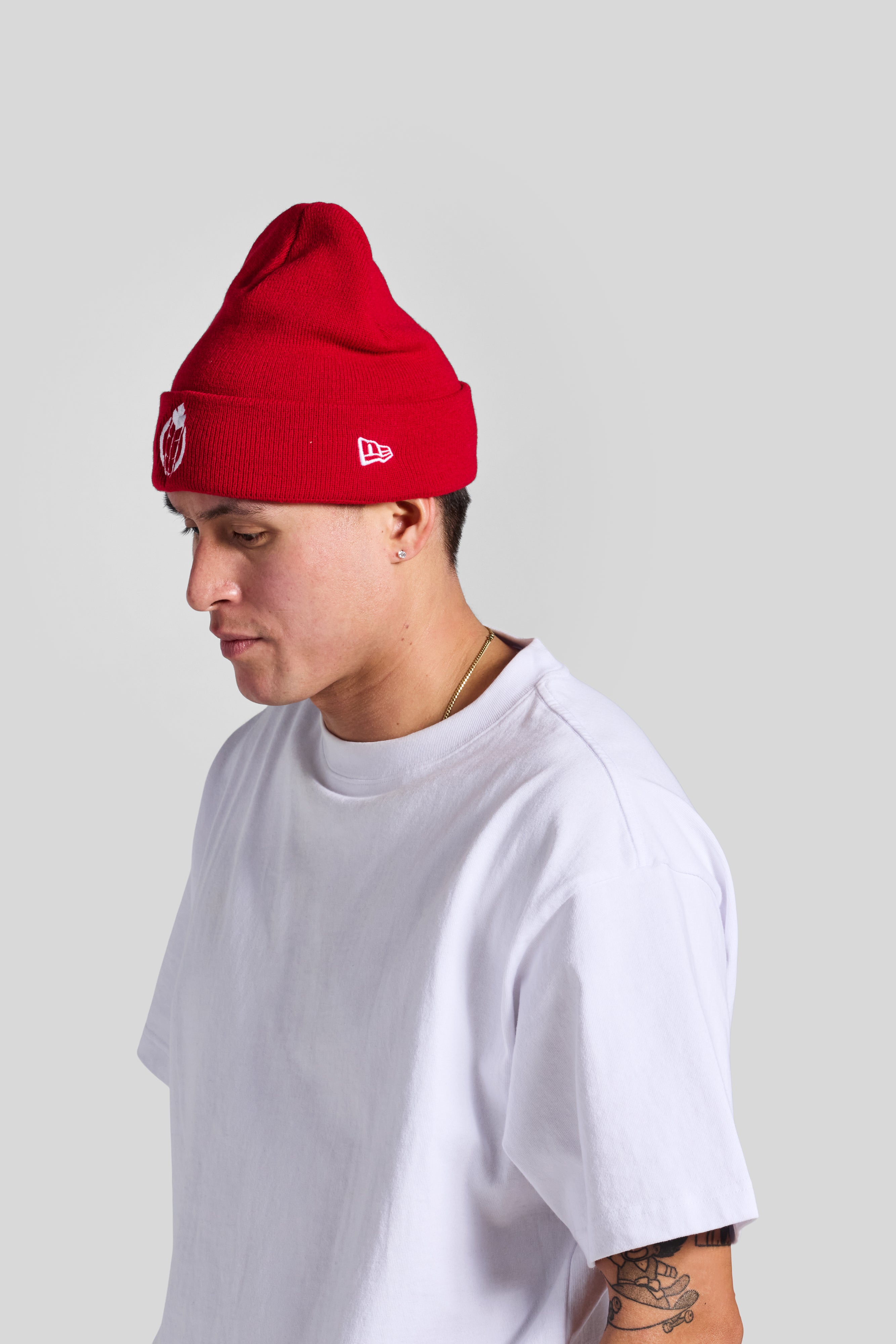 New Era OG TF Beanie - Red