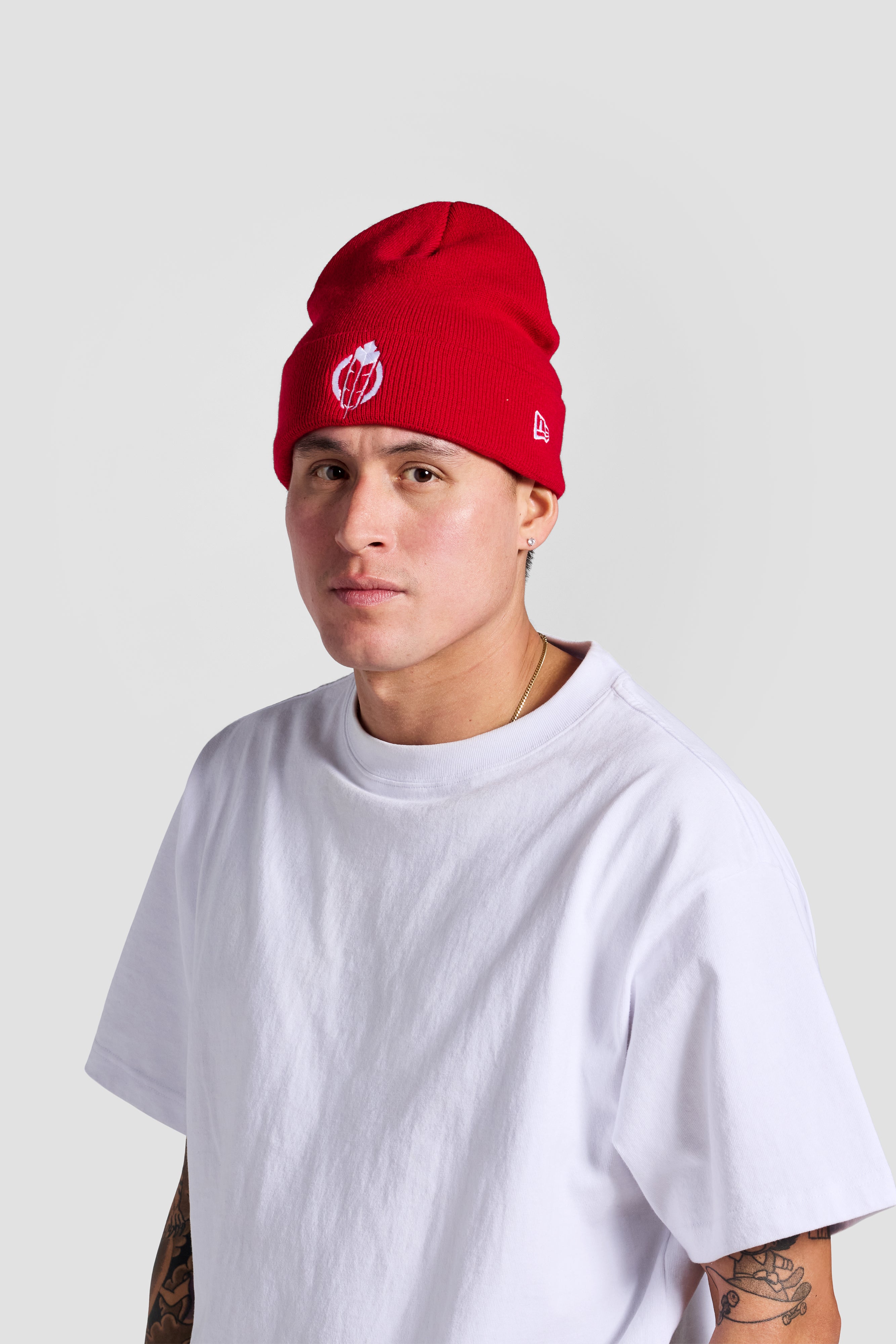 New Era OG TF Beanie - Red