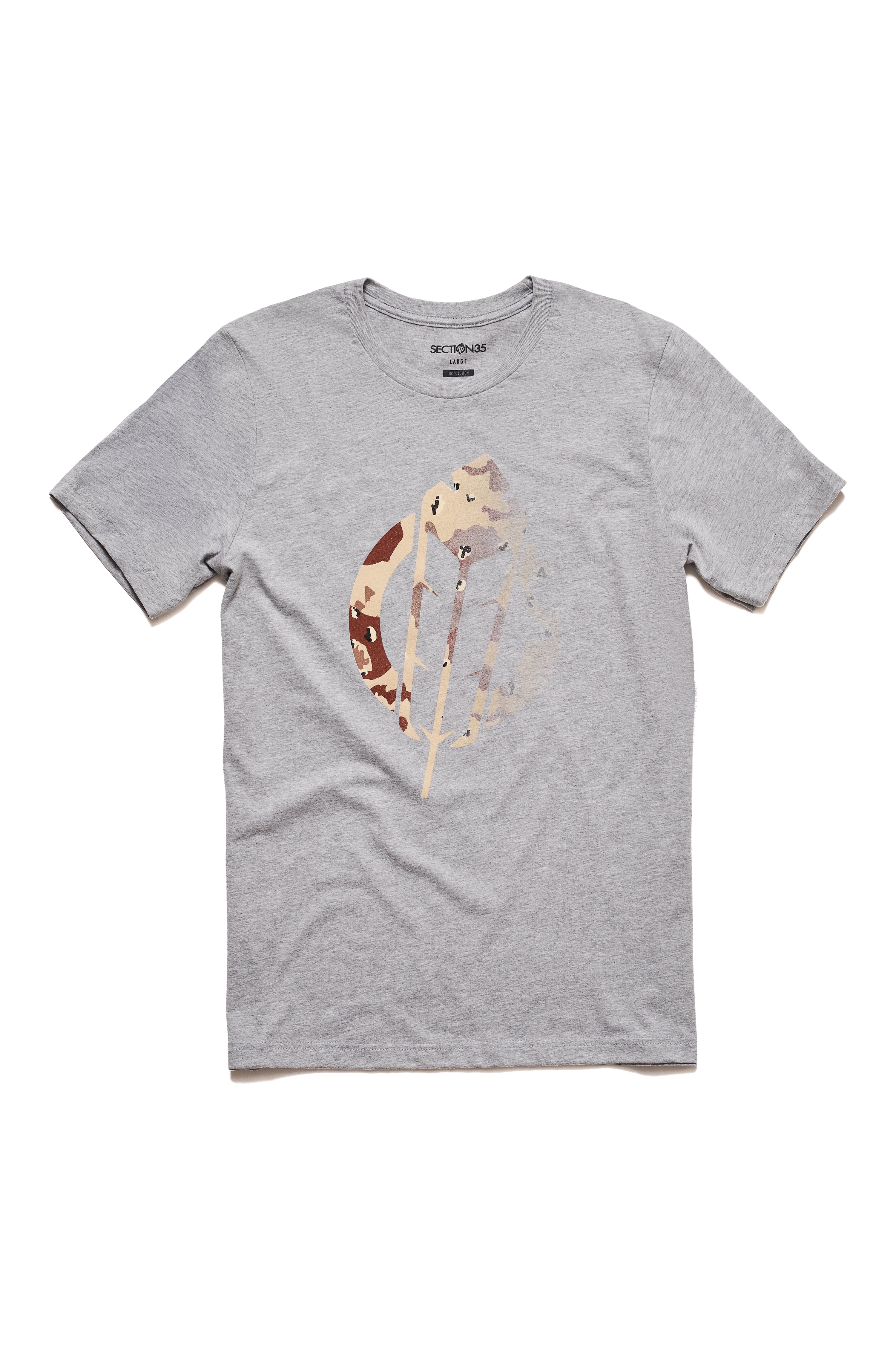 Syllabic Desert Camo TF Tee - Heather