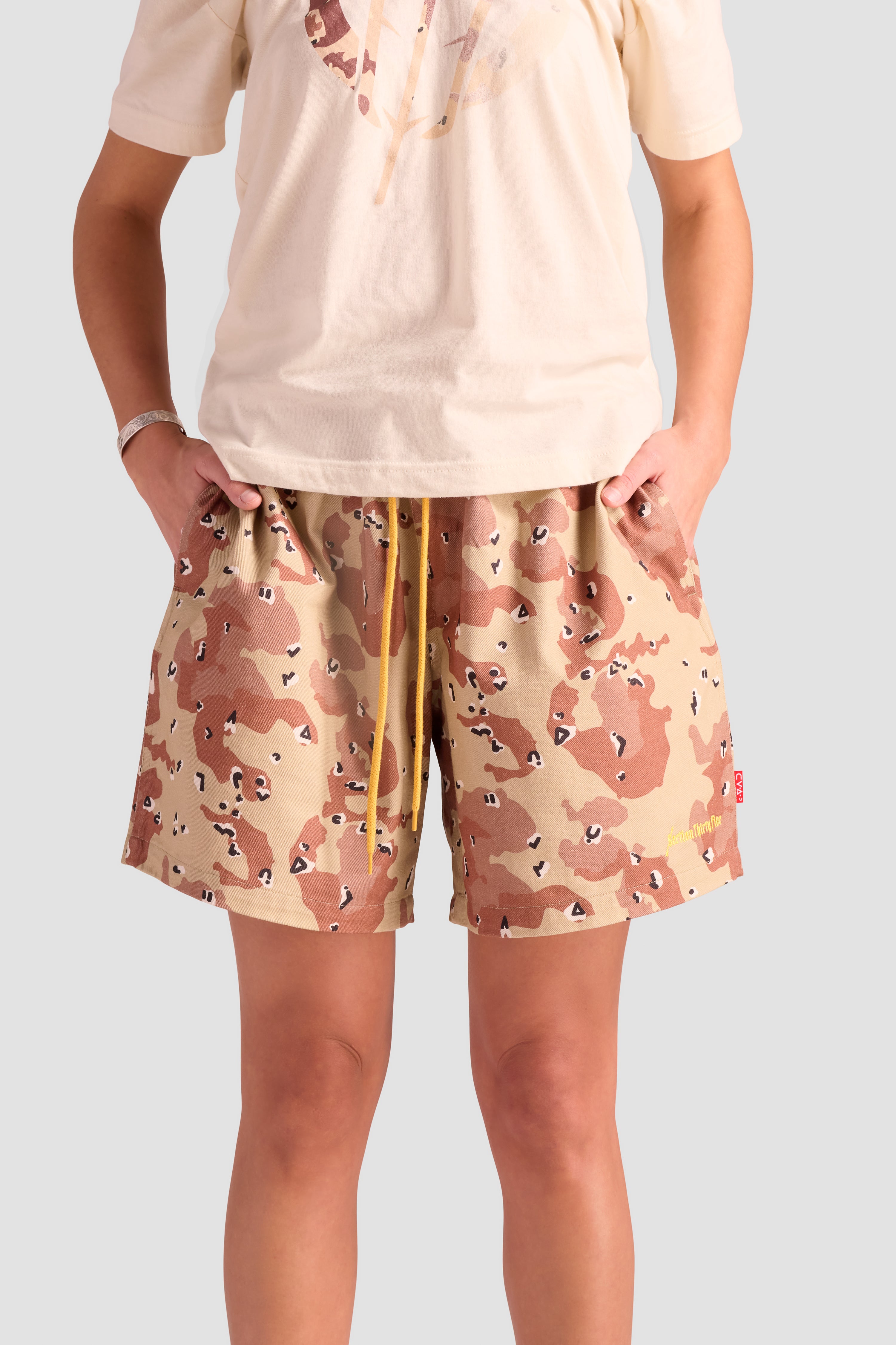 Syllabic Desert Camo Short