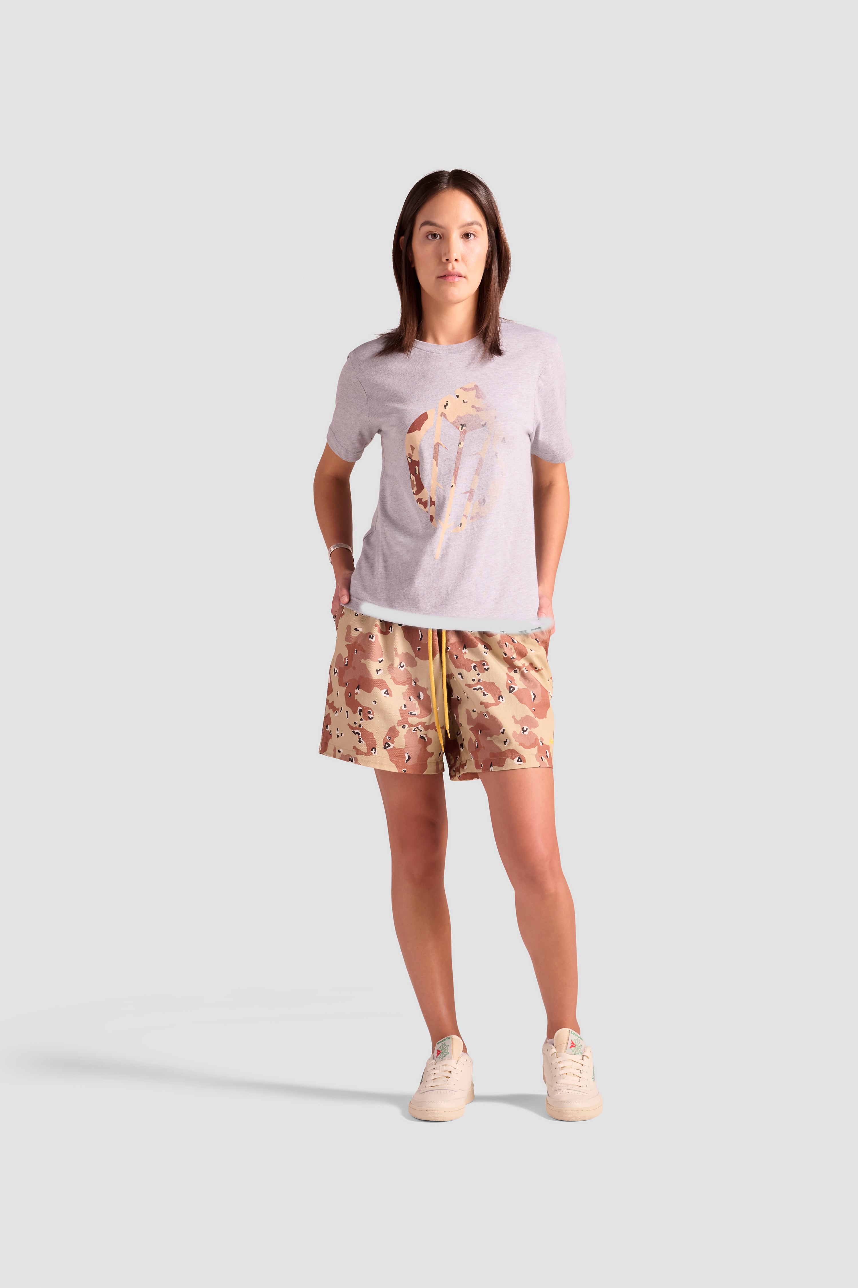 Syllabic Desert Camo TF Tee - Heather