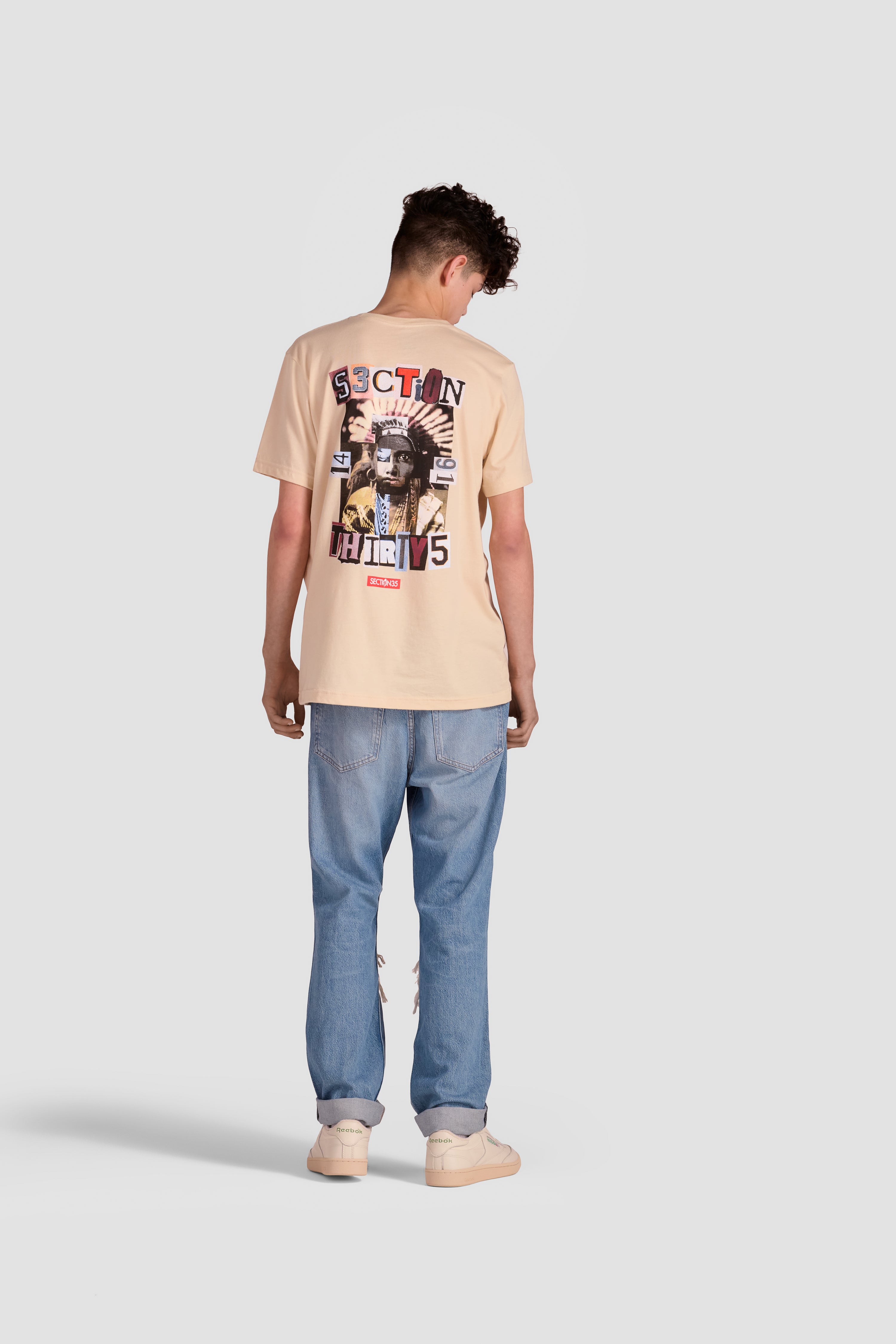 Past/Present Tee - Sand
