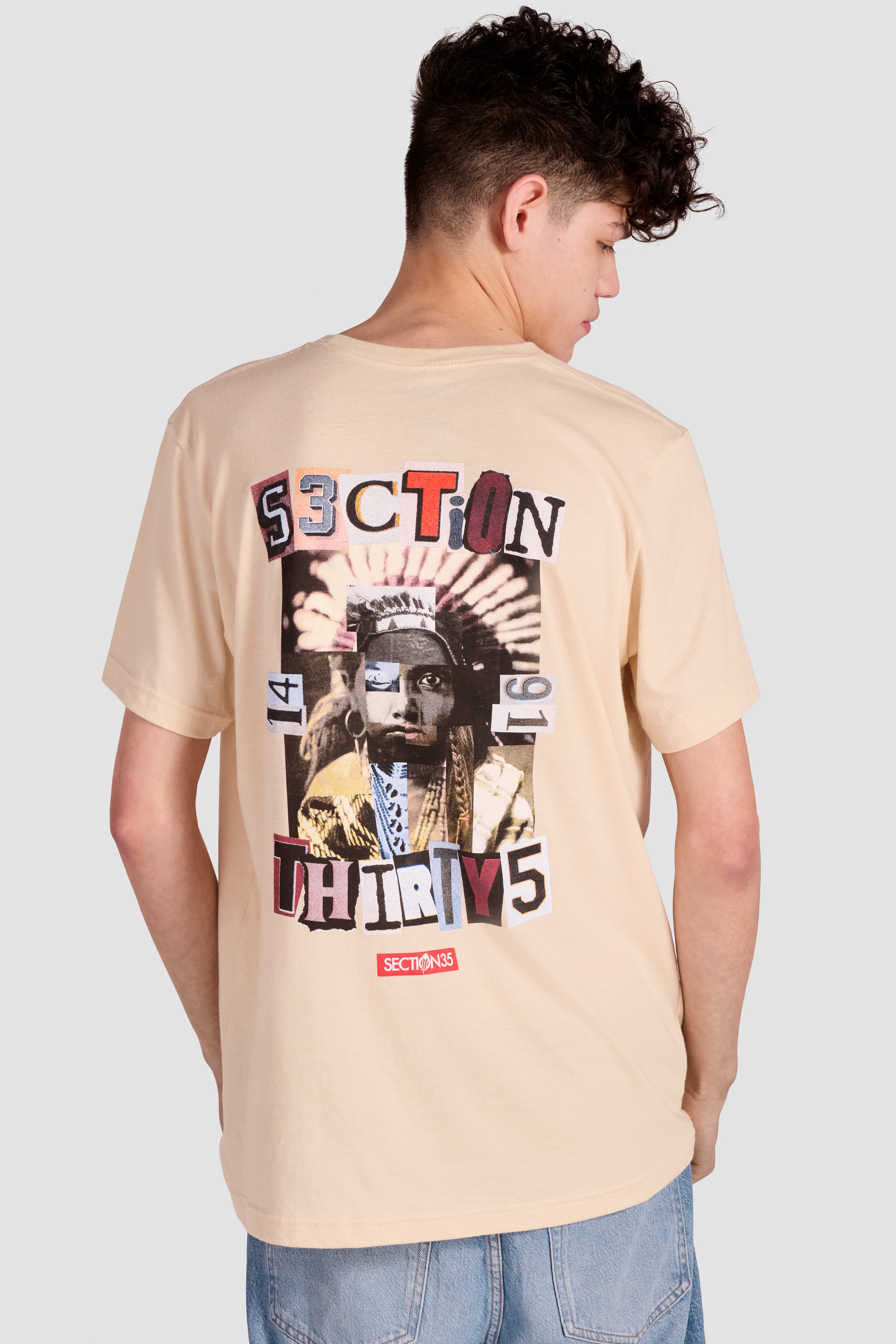 Past/Present Tee - Sand