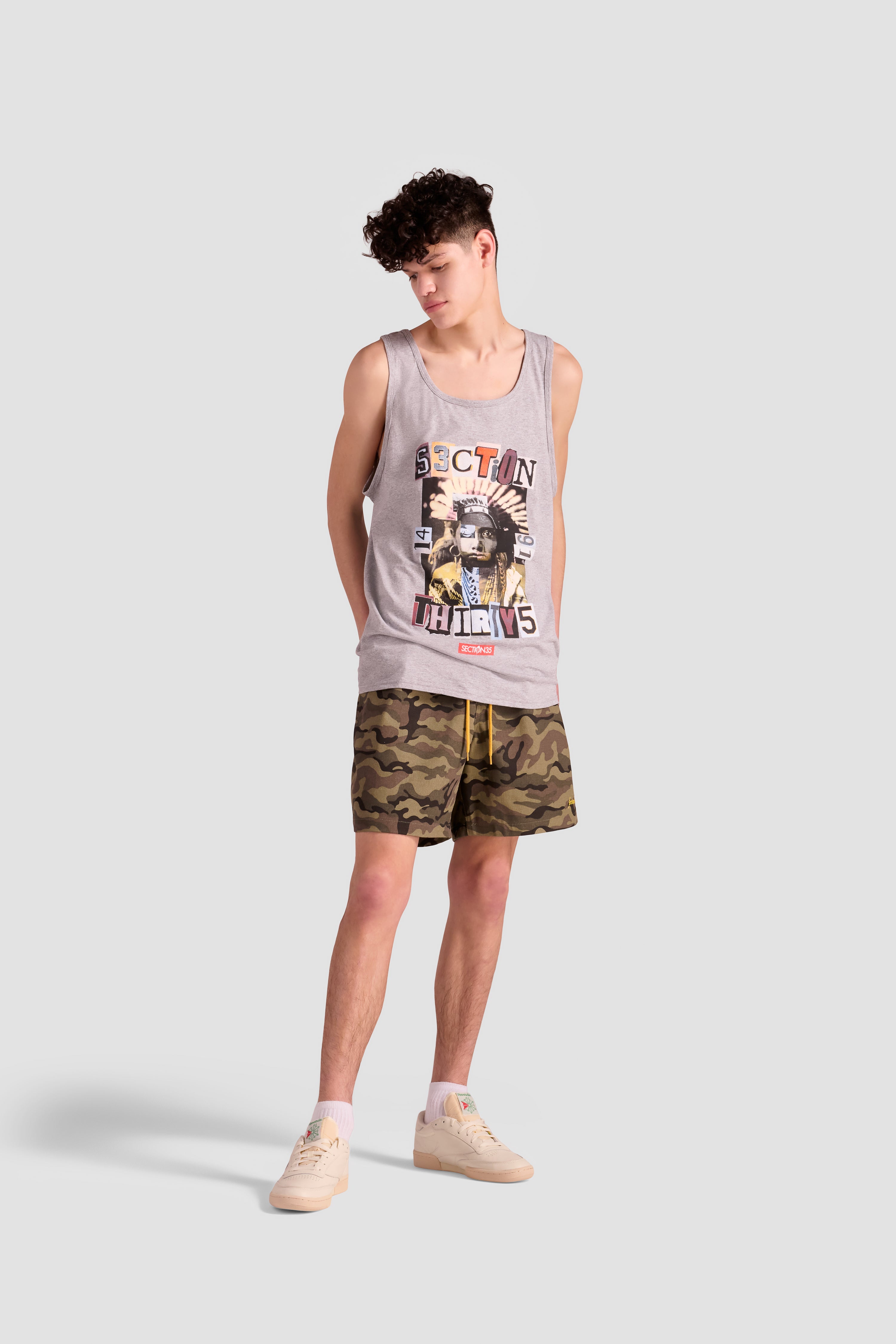 Past/Present Tank - Heather Grey