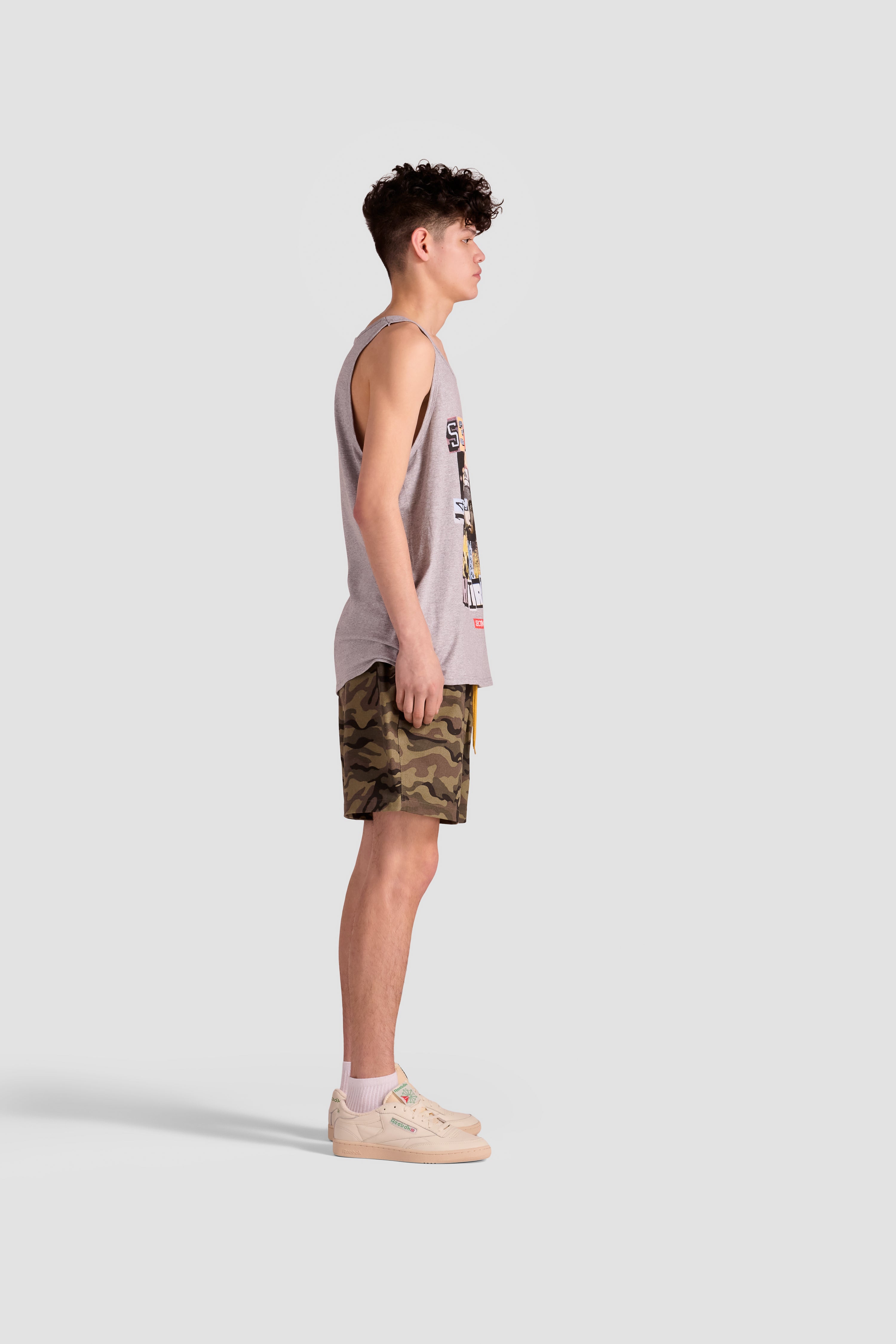 Past/Present Tank - Heather Grey