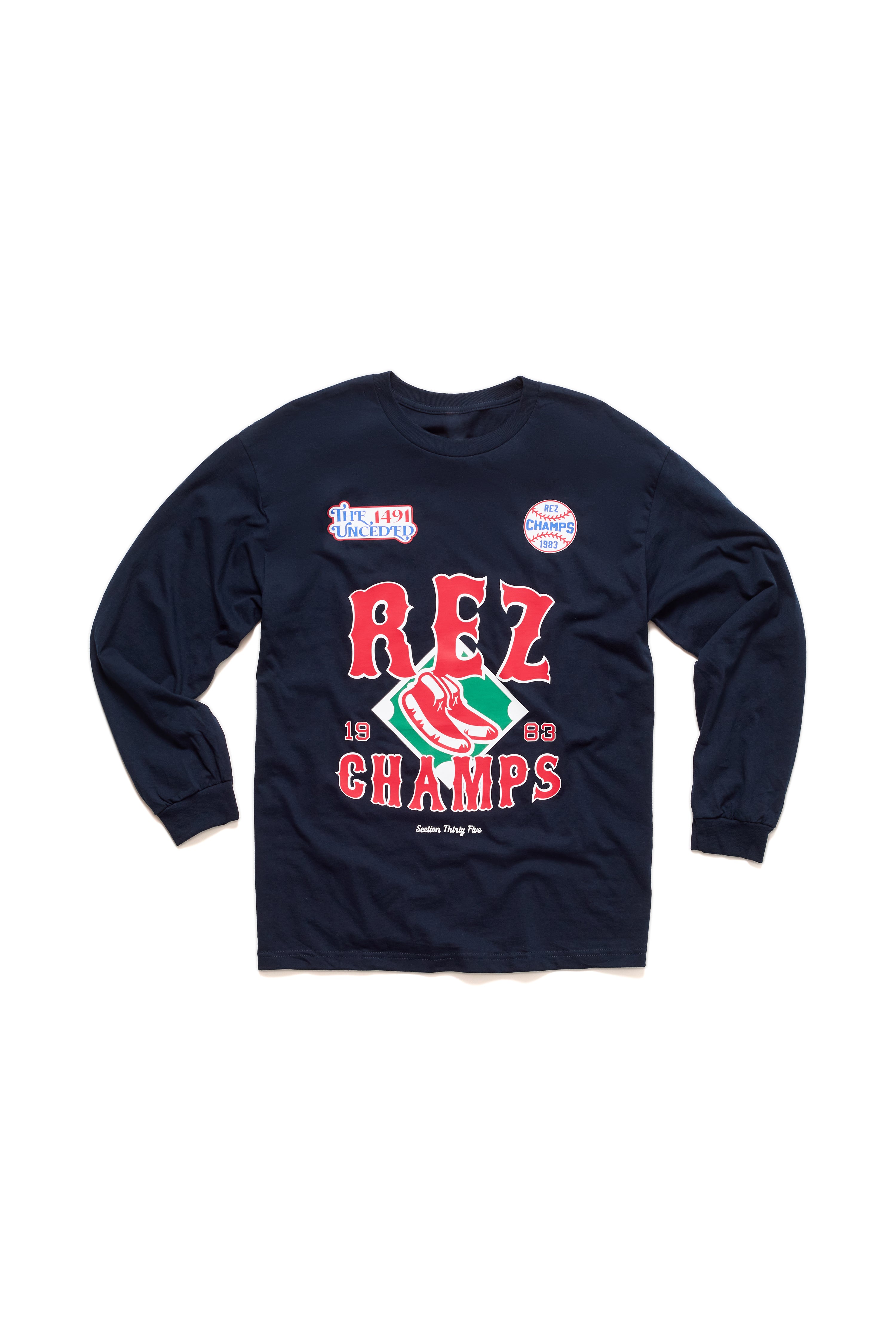 Rez Champs L/S - Navy