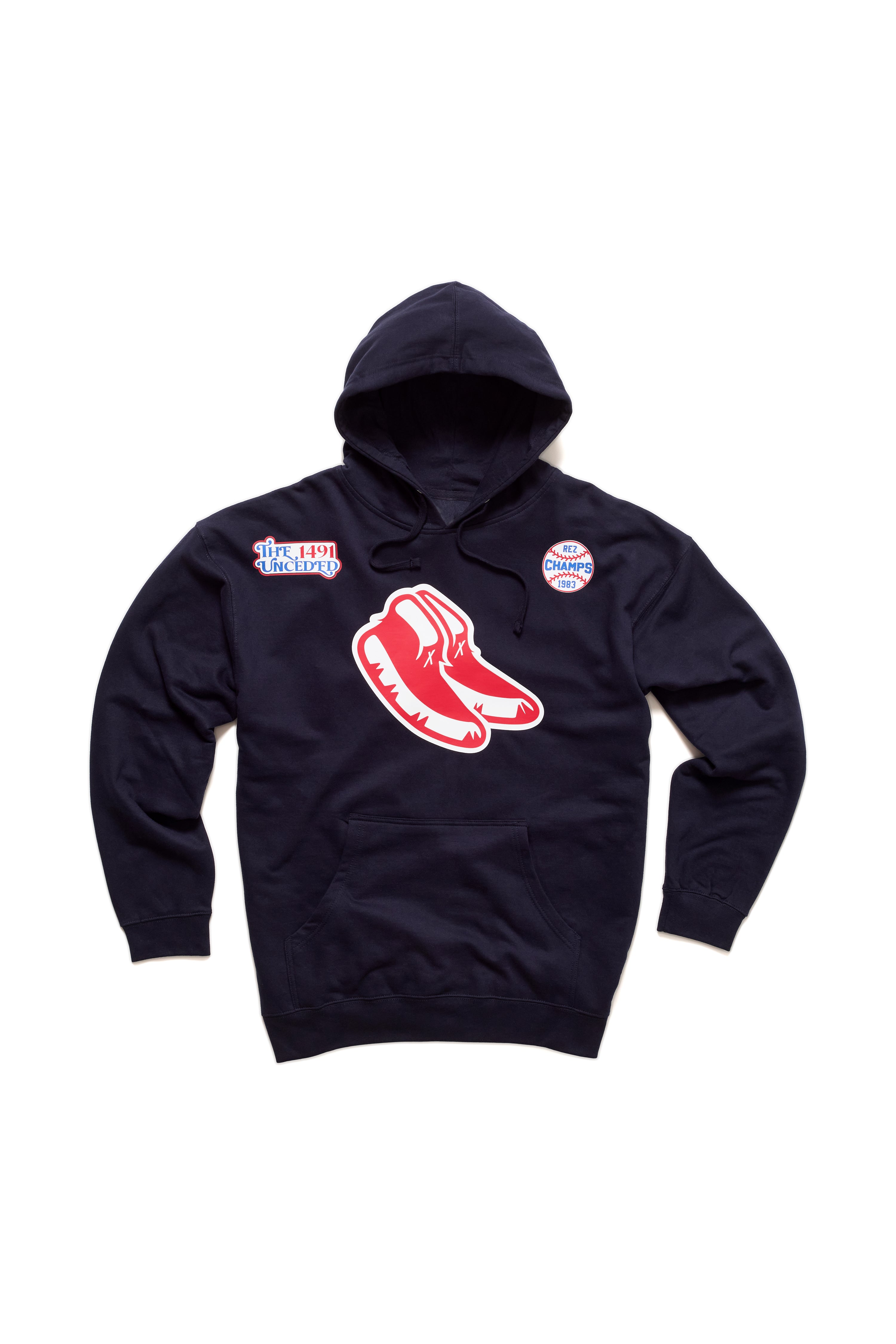 Red Mox Forever Hoodie - Navy
