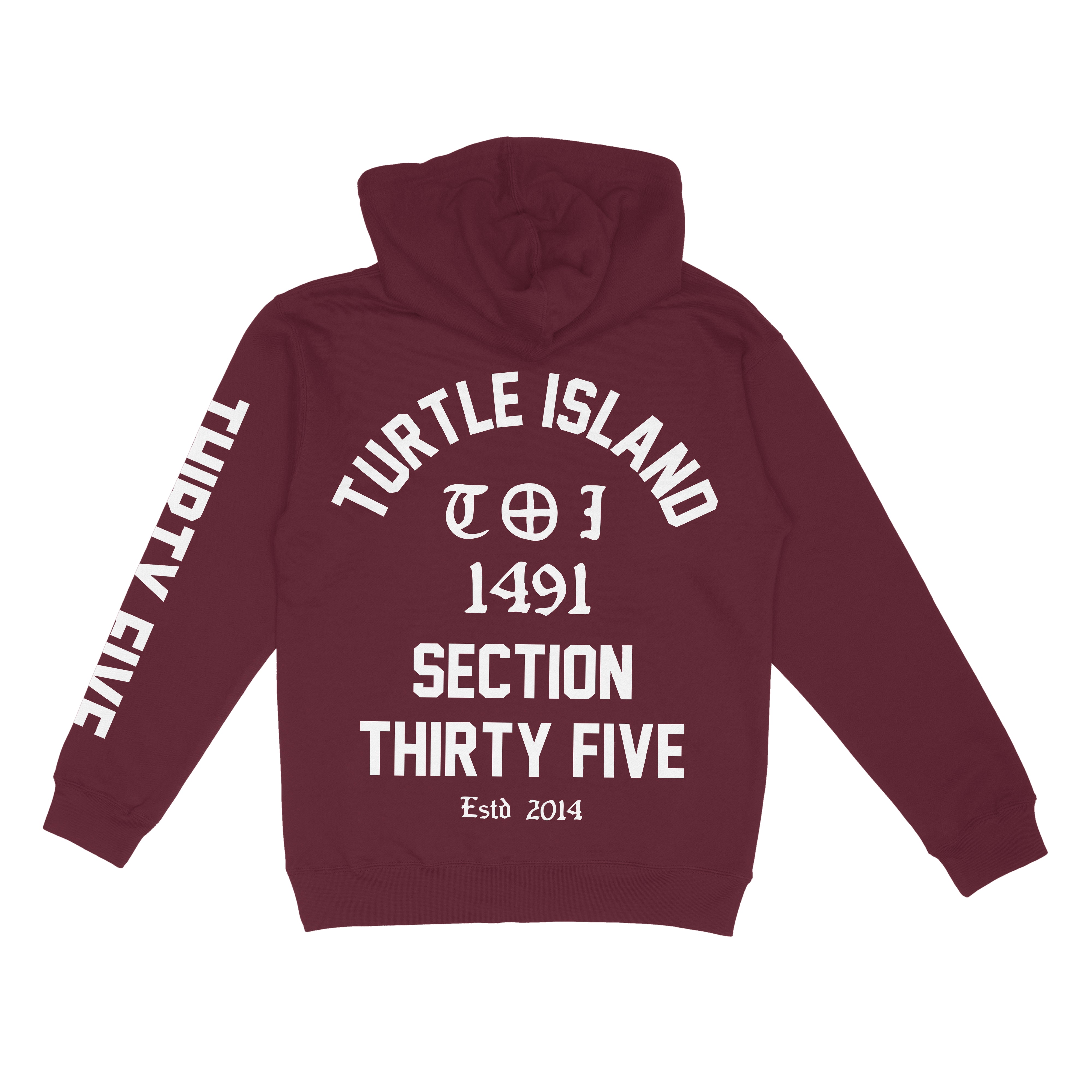Title Shot Hoody - Maroon